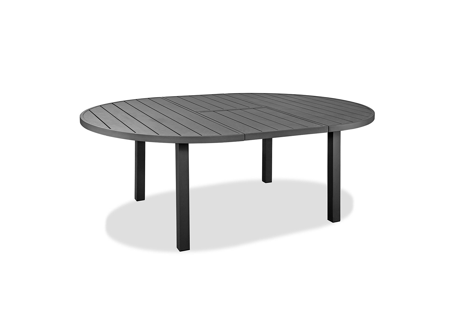 Whiteline - Aloha Outdoor Extendable Dining Table in Gray