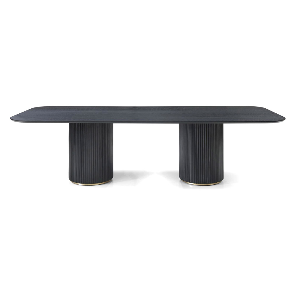 Whiteline - Heidi Dining Table in Black