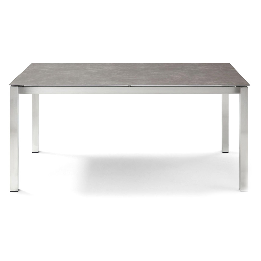 Whiteline - Paola Outdoor Dining Table in Light Gray