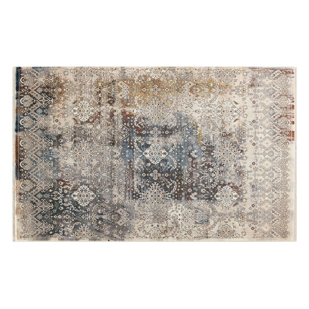 Whiteline Amanda Rug - Multicolor, W 63"