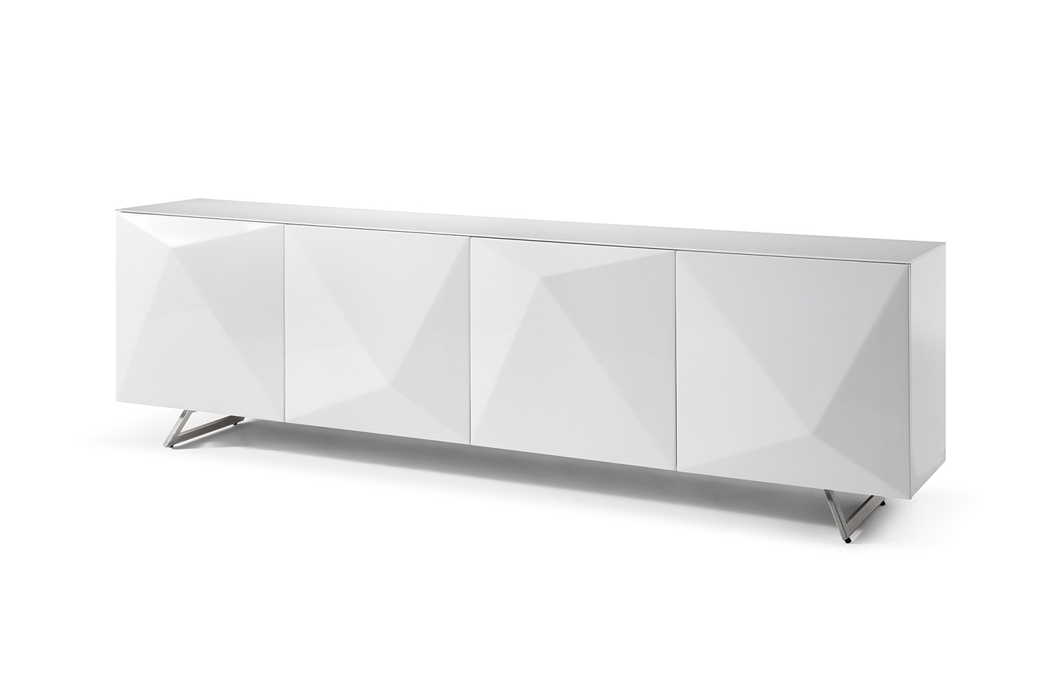 Whiteline Samantha Buffet - White