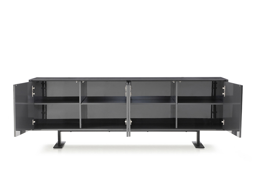 Whiteline - Densy Buffet in Dark Gray