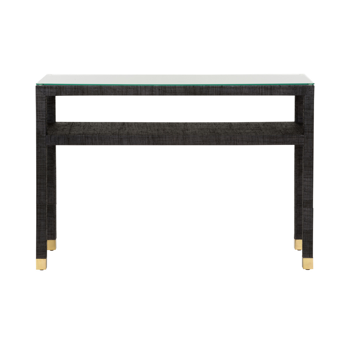Wildwood Socialite Console Table - Black/Clear