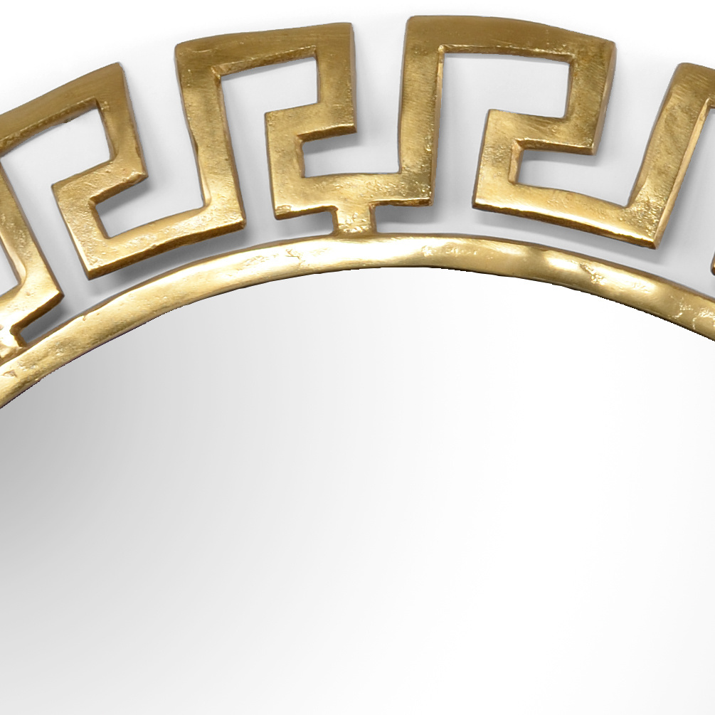Wildwood - Athena Mirror in Gold Plated/Clear, Large