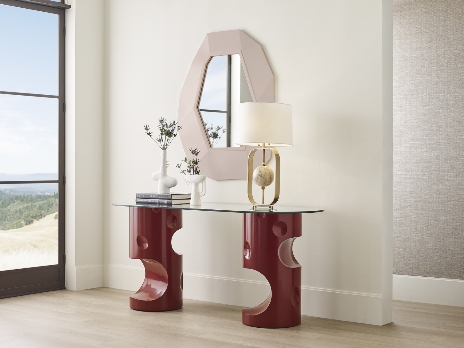 Wildwood Cloud Mine Mirror - Any Benjamin Moore Color, Small