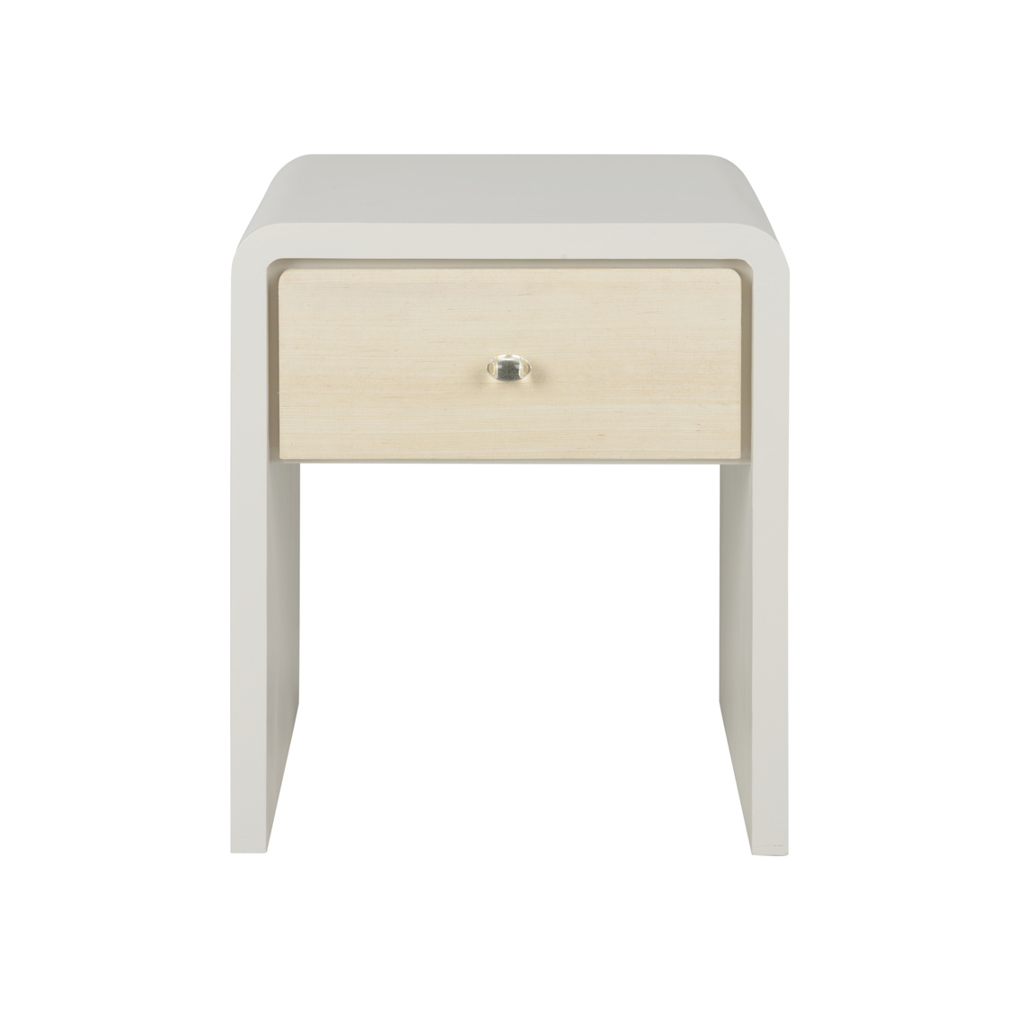 Wildwood - Charlie Bedside Table in Snow, Wood