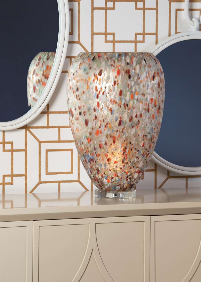 Wildwood - Auntie Dot Lamp in Multi Color, Glass