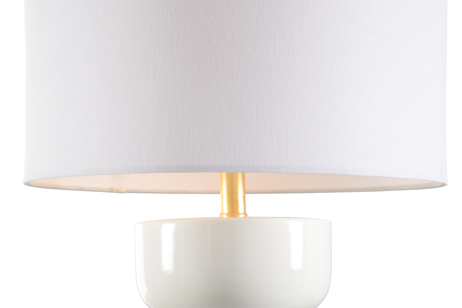 Wildwood Houston Lamp - Ivory Glaze, Ceramic/Porcelain
