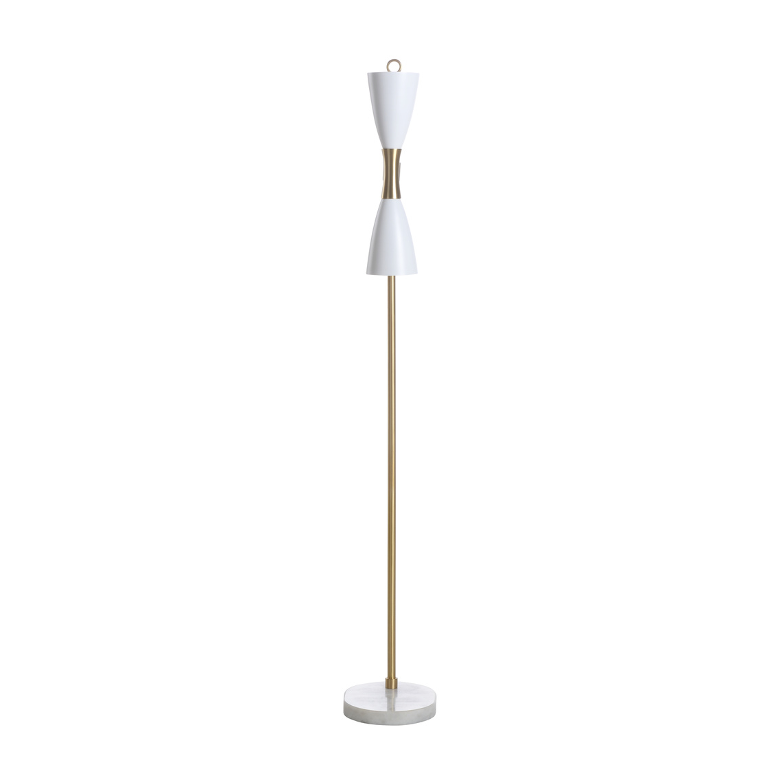 Wildwood - Ada Floor Lamp in Antique/White, Large