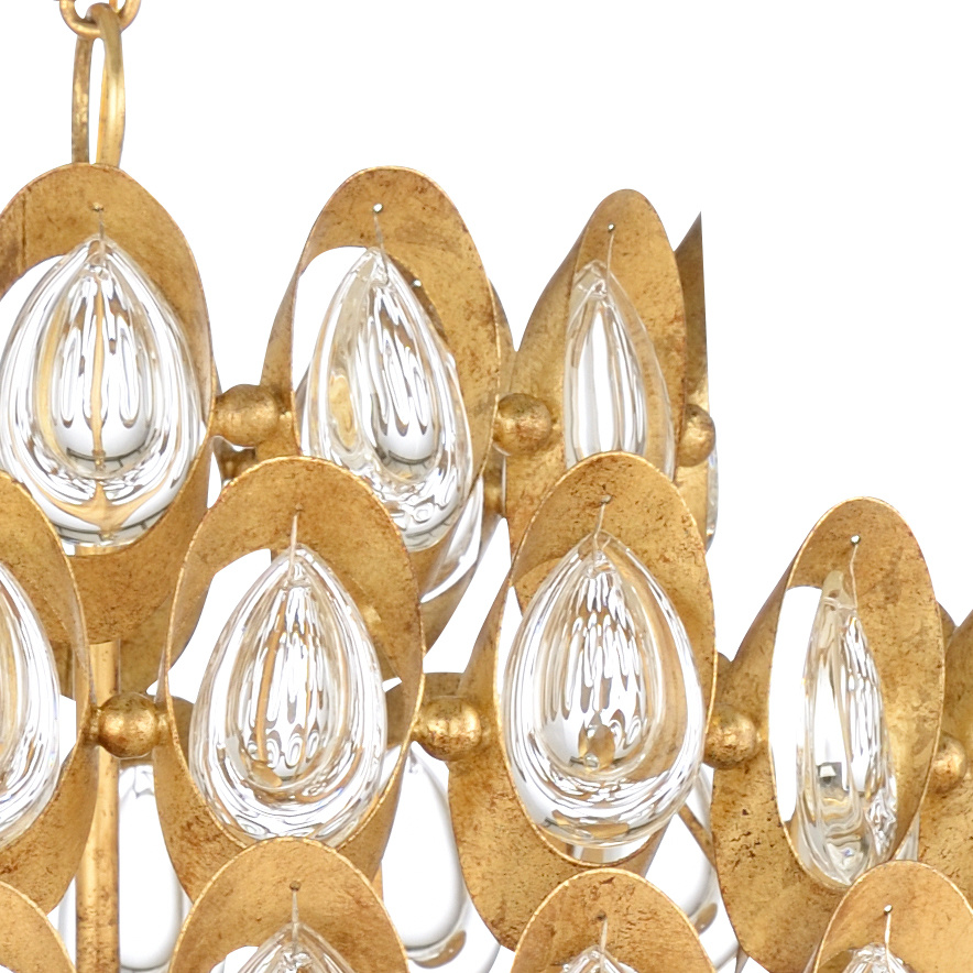 Wildwood Elizabeth Chandelier - Gold