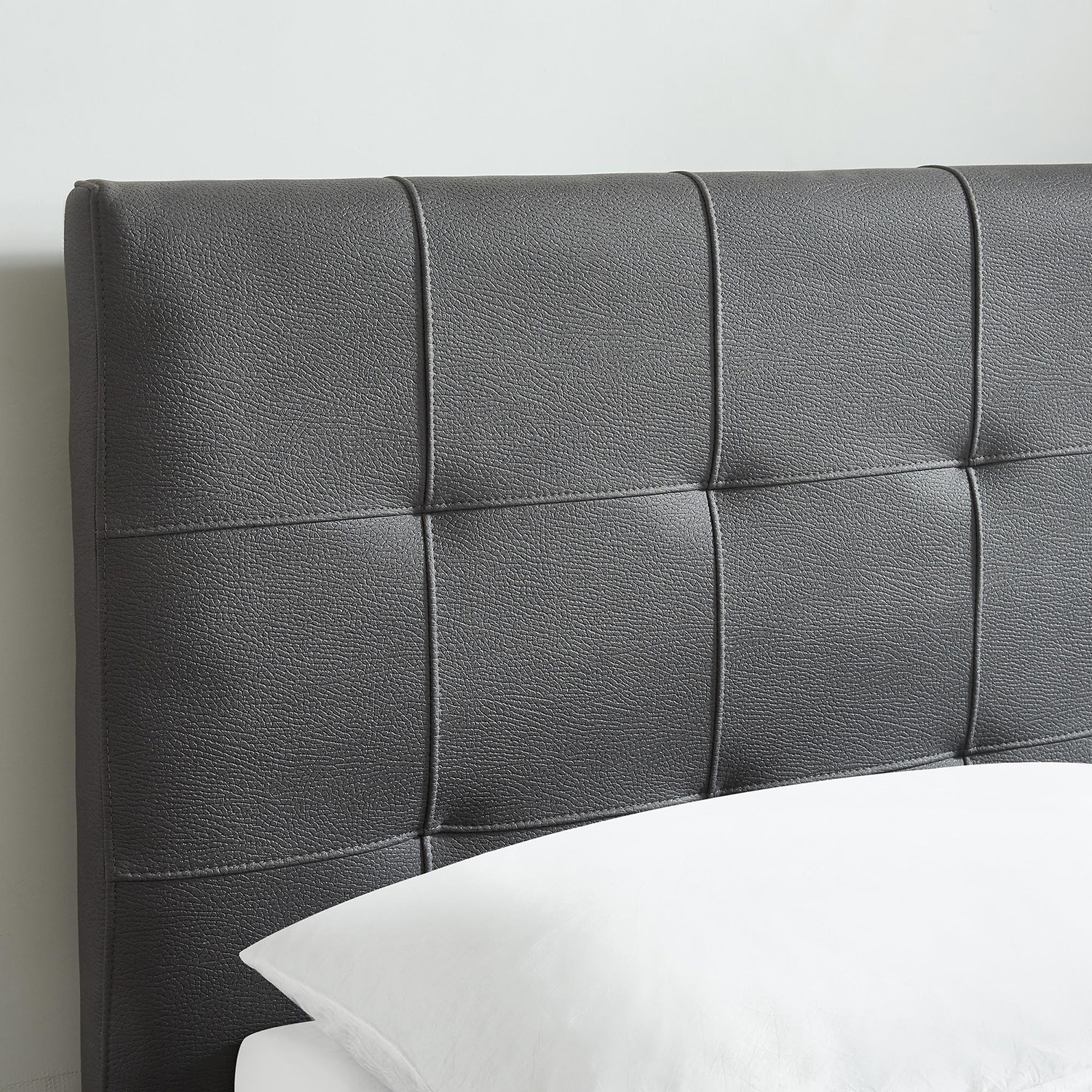 Worldwide Extara 60" Queen Bed with Storage - Gray