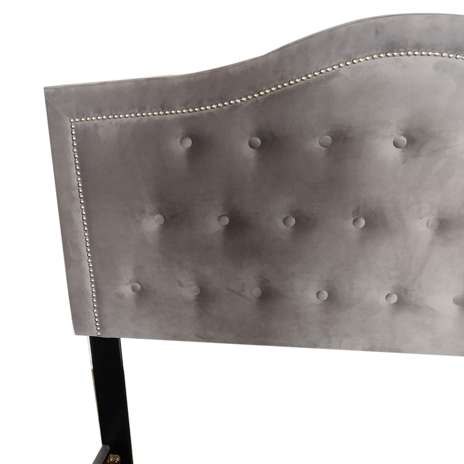 Worldwide Pixie 54" Double Bed - Light Gray