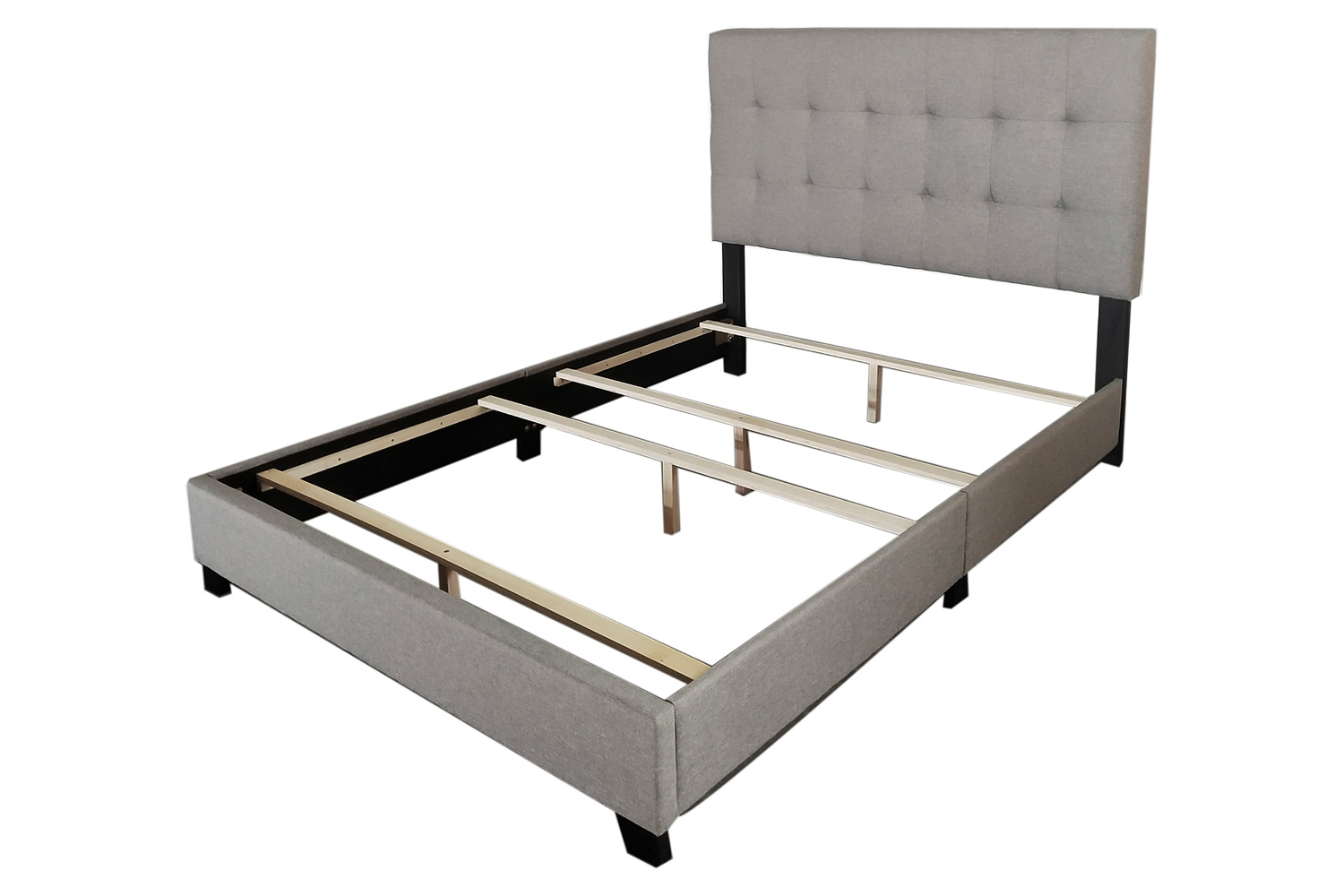 Worldwide Exton 60" Queen Bed - Light Gray