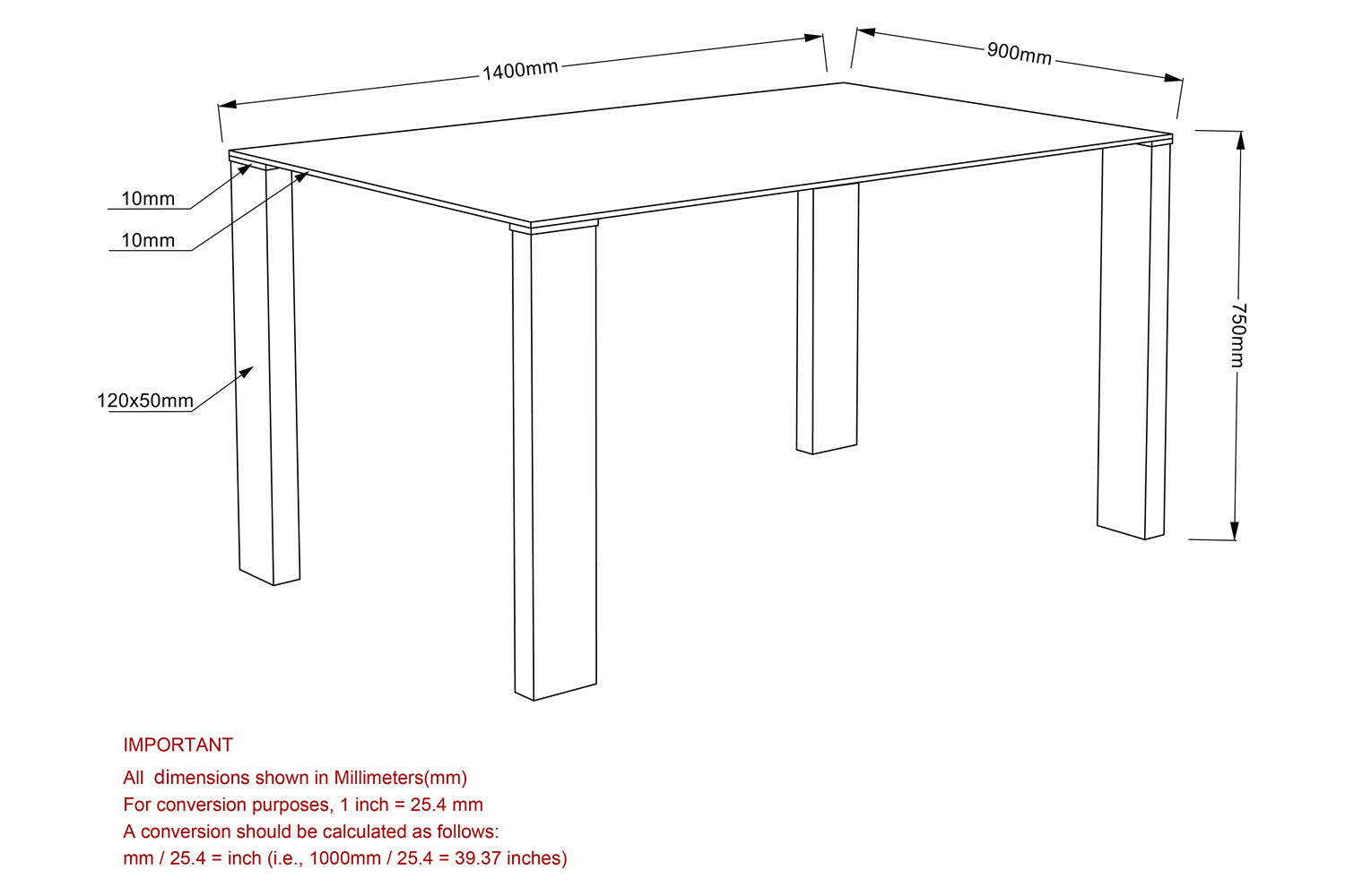 Worldwide - Frankfurt Rectangular Dining Table in Stainless Steel