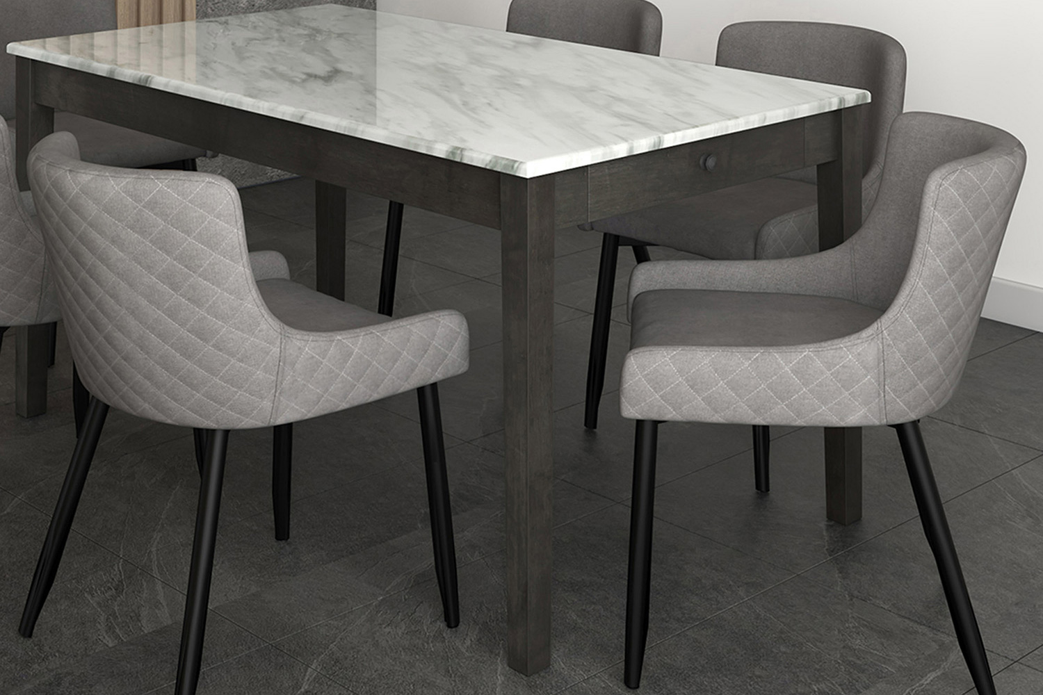 Worldwide - Bianca Side Chair Set of 2