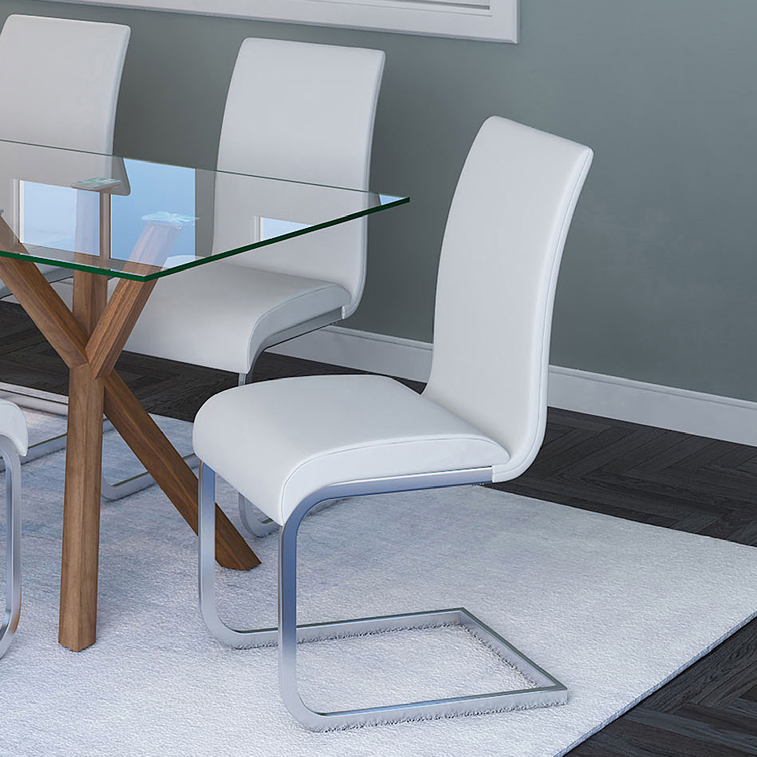 Worldwide - Maxim Side Chair Set of 2