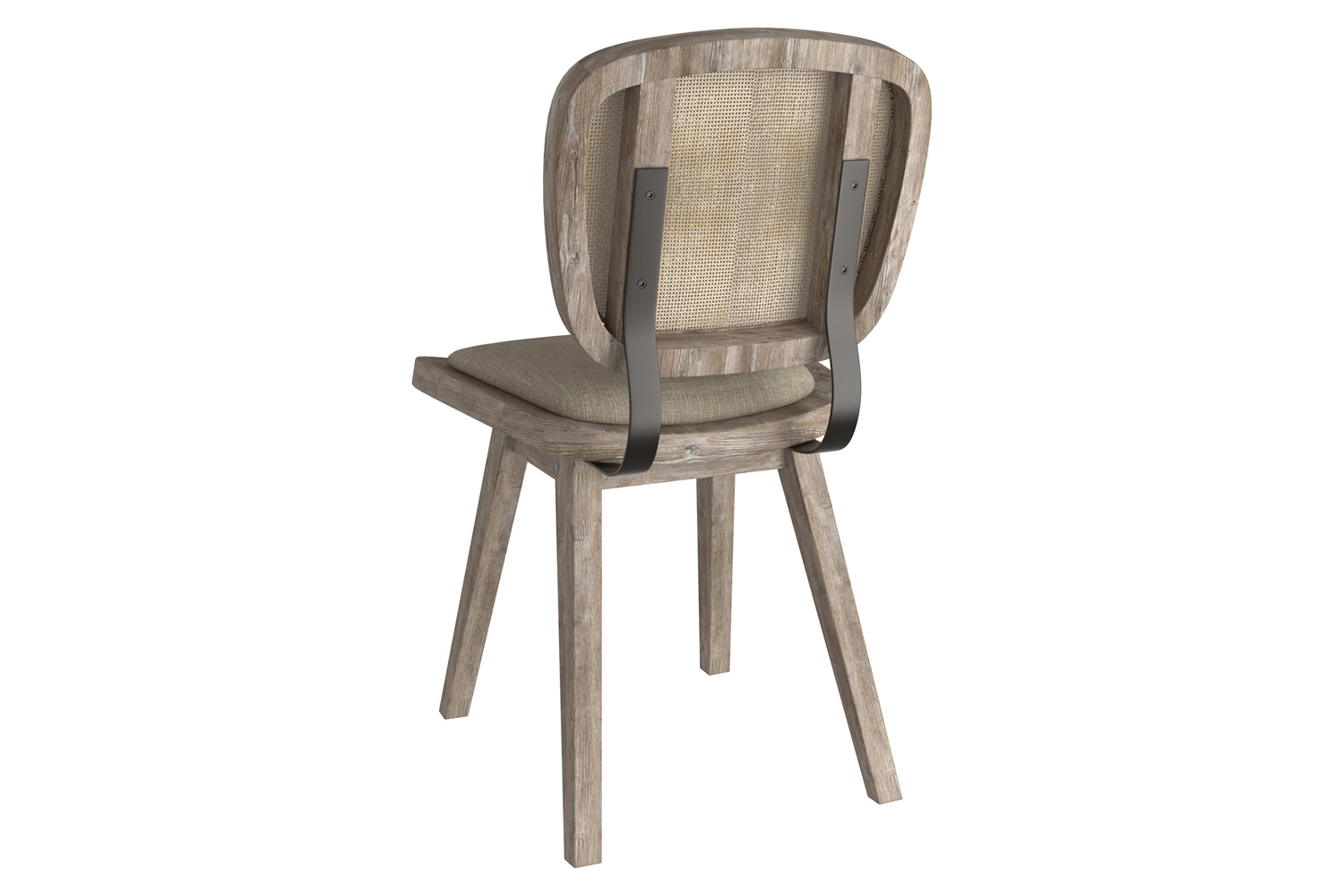 Worldwide Aster Side Chair Set of 2 - Beige