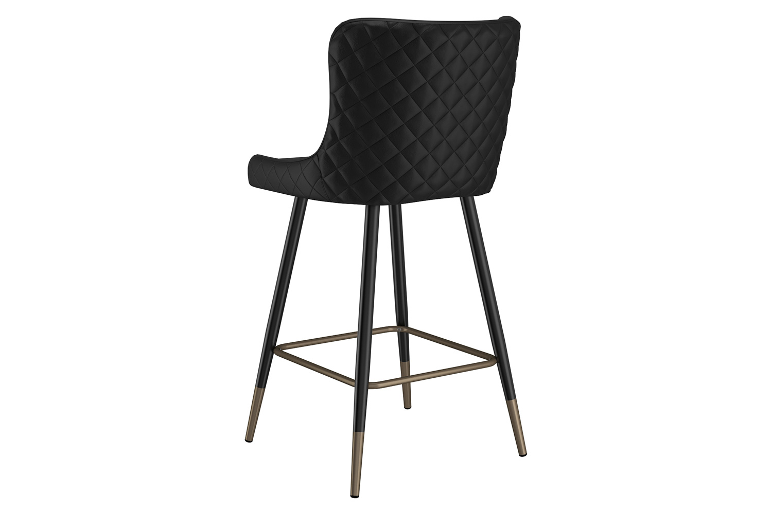 Worldwide Xander 26" Counter Stool Set of 2 - Black