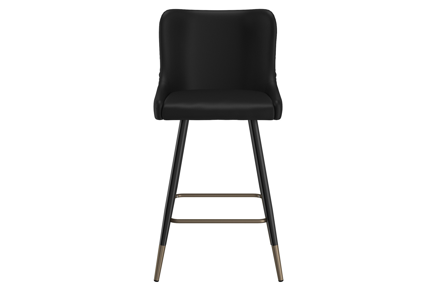 Worldwide Xander 26" Counter Stool Set of 2 - Black