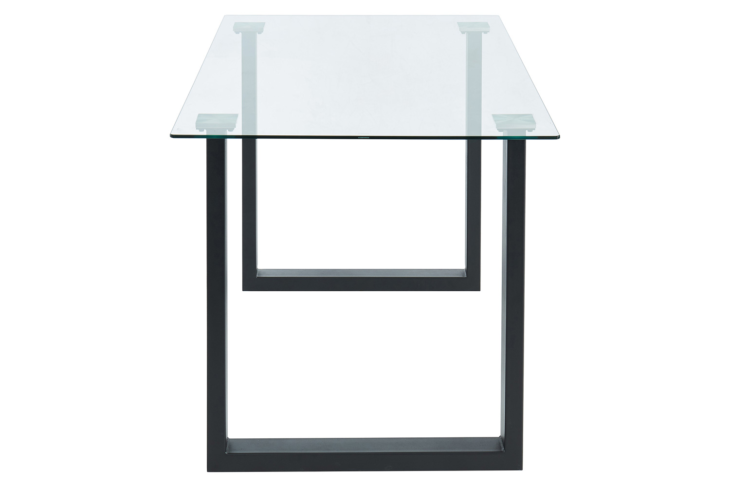 Worldwide Franco/Olly Dining Set of 5 - Black Table/Gray Chair