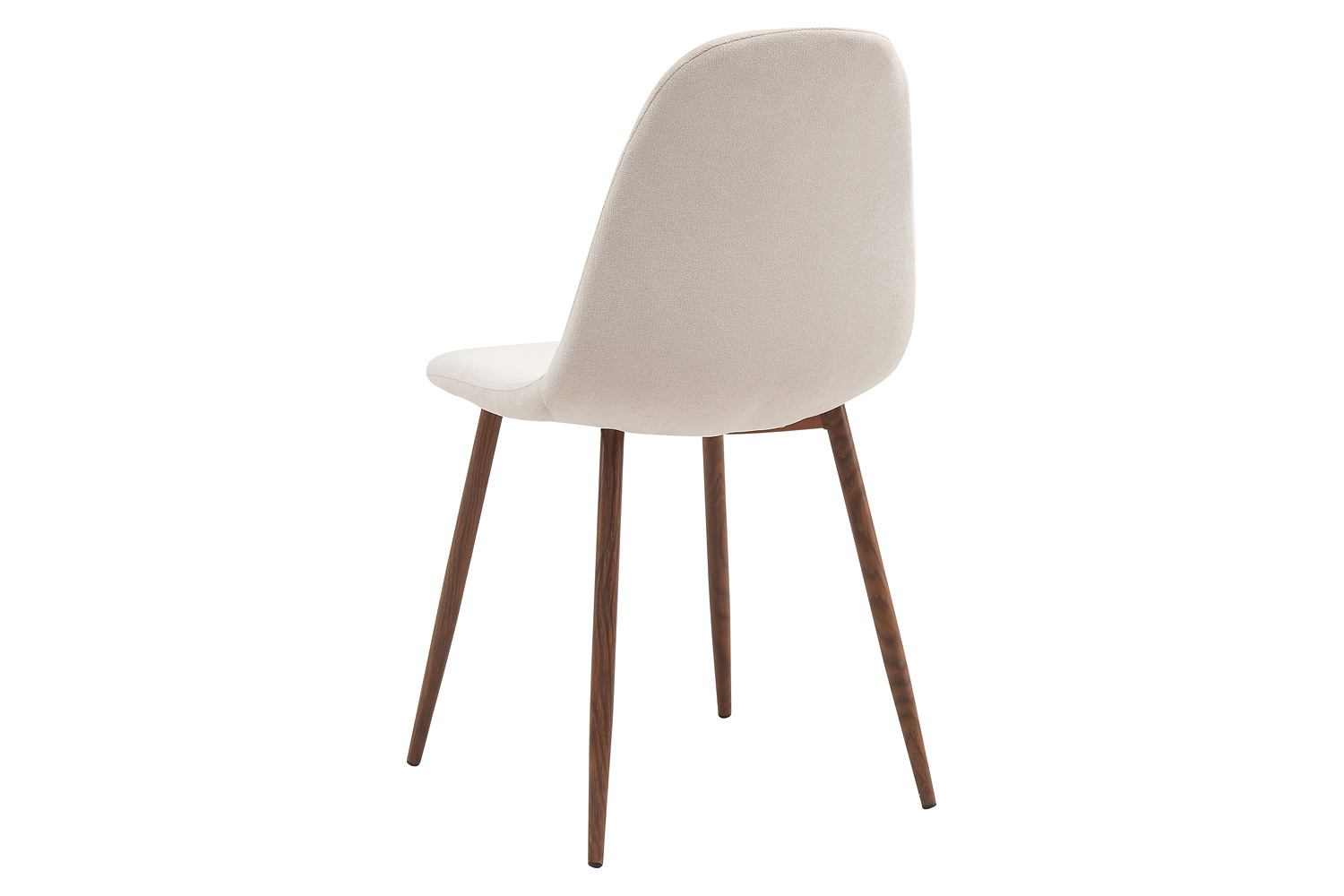 Worldwide Franco/Lyna Dining Set of 5 - Walnut Table/Beige Chair