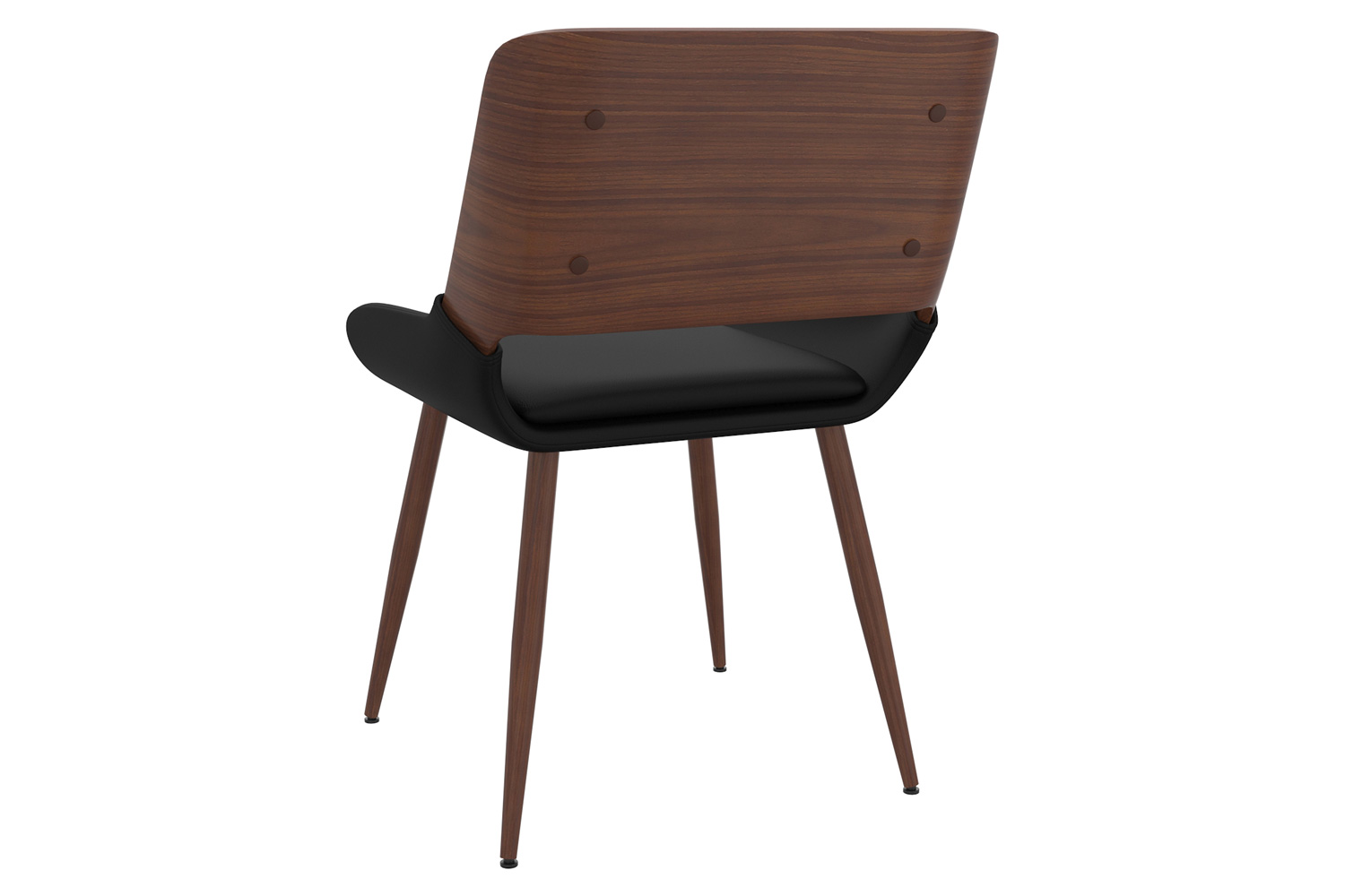 Worldwide Suzette/Hudson Dining Set of 5 - Black Table/Black Chair