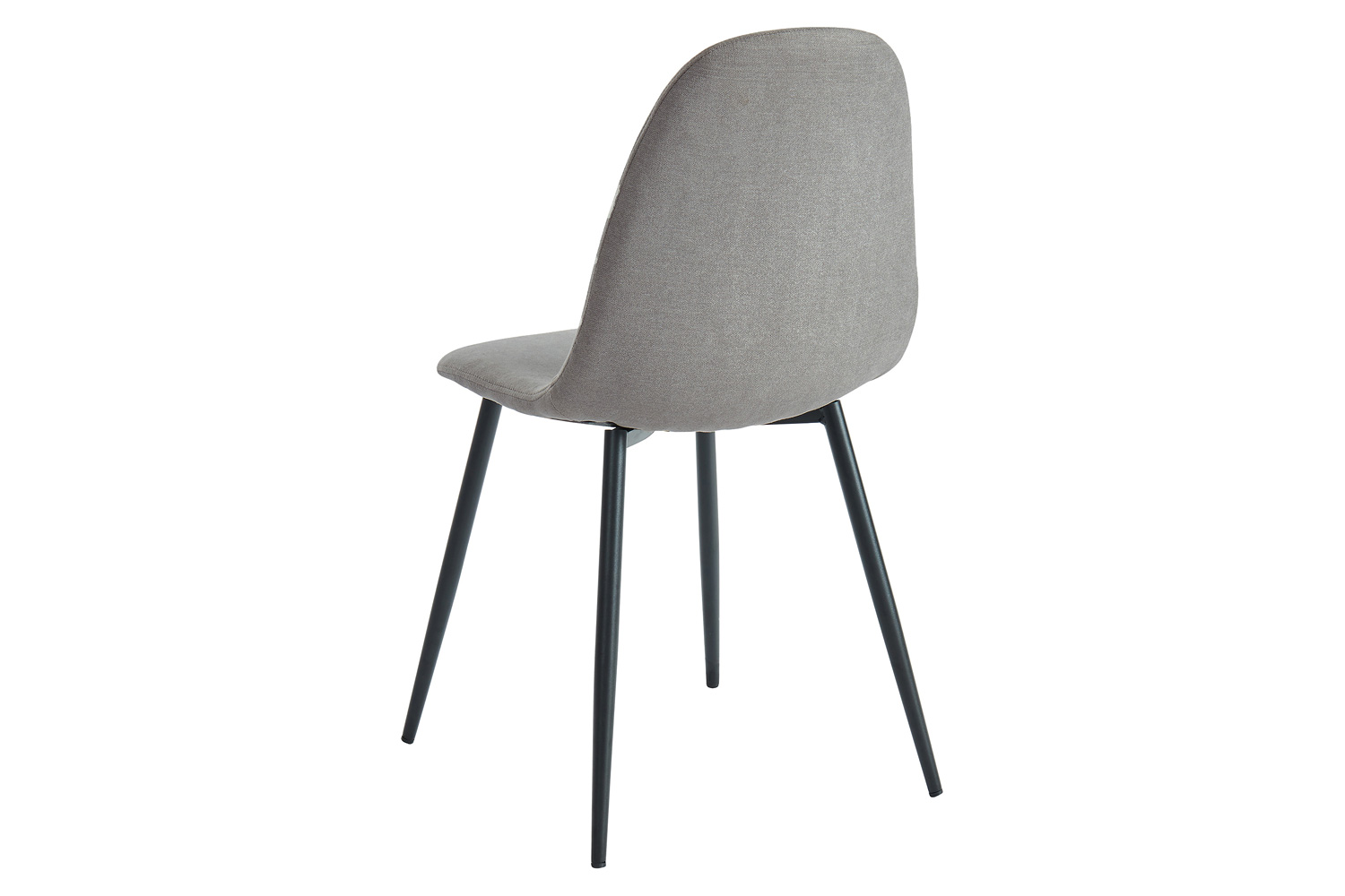 Worldwide Suzette/Olly Dining Set of 5 - Black Table/Gray Chair