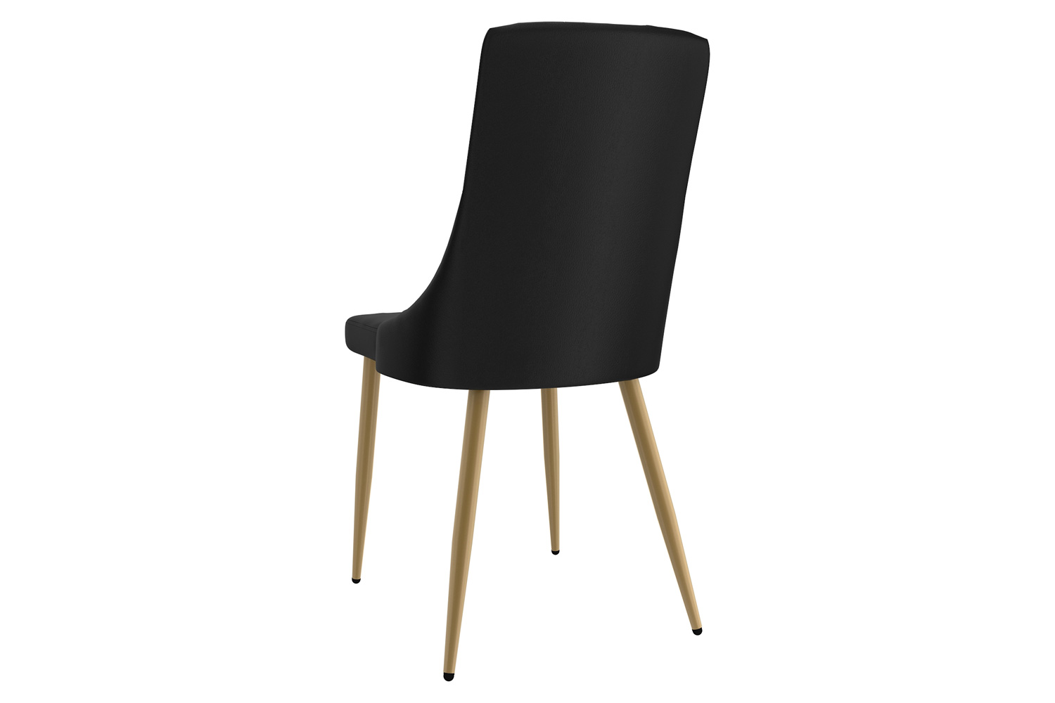Worldwide Eclipse/Antoine Dining Set of 7 - Black Table/Black Chair