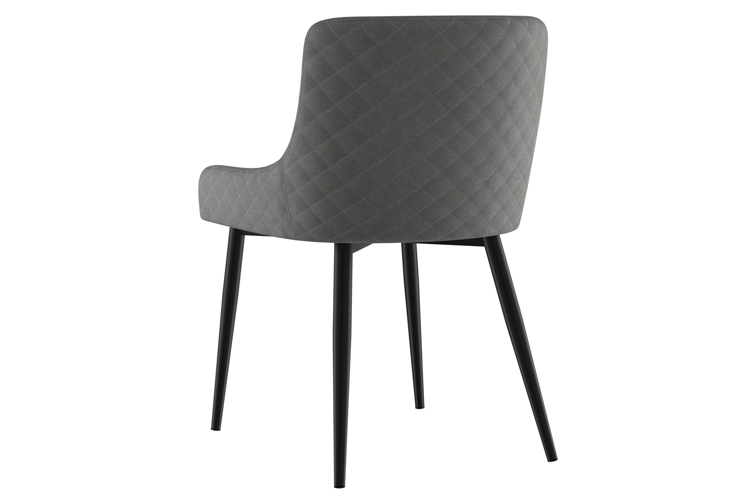 Worldwide Eclipse/Bianca Dining Set of 7 - Oak Table/Black and Gray Chair
