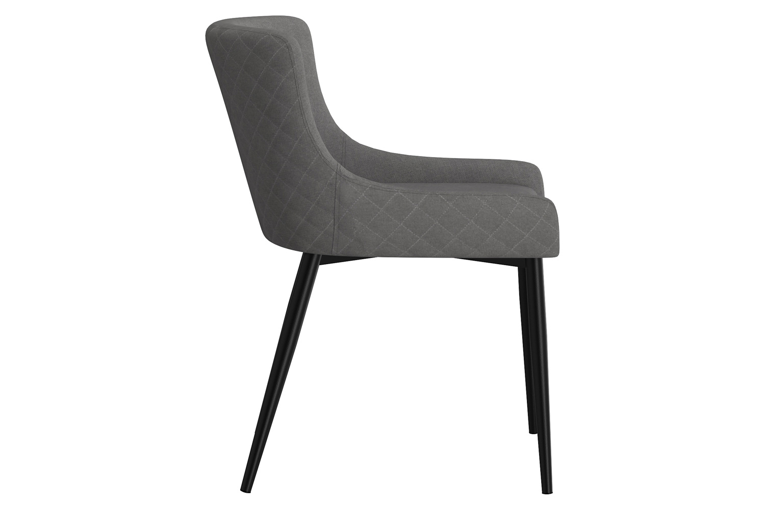 Worldwide Eclipse/Bianca Dining Set of 7 - Oak Table/Black and Gray Chair