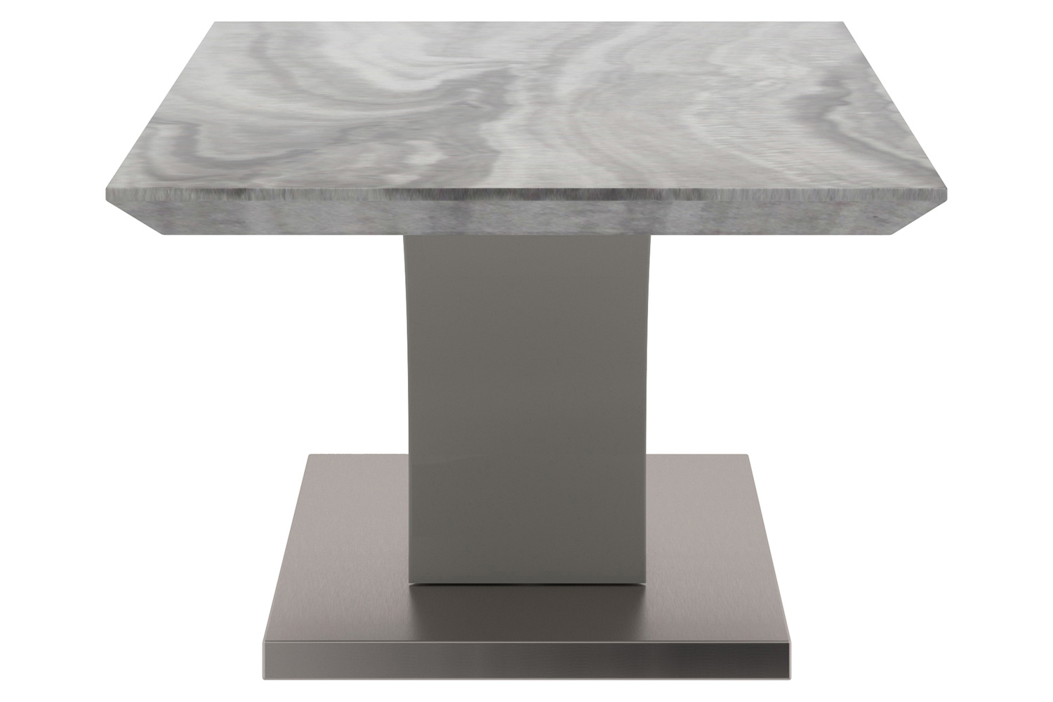 Worldwide - Napoli Rectangular Coffee Table in Light Gray