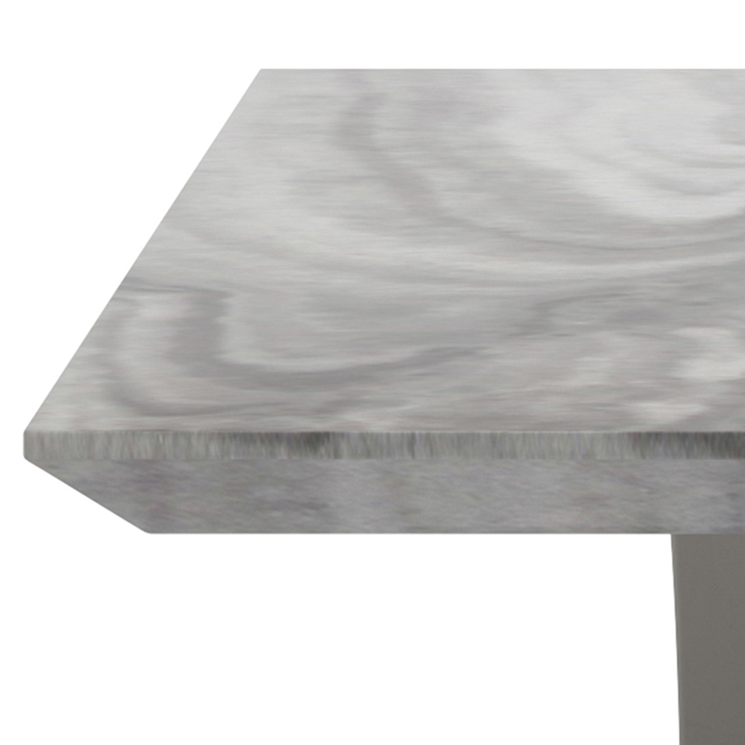 Worldwide - Napoli Rectangular Coffee Table in Light Gray