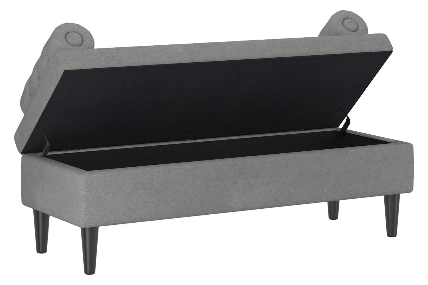 Worldwide - Adith Rectangular Storage Ottoman