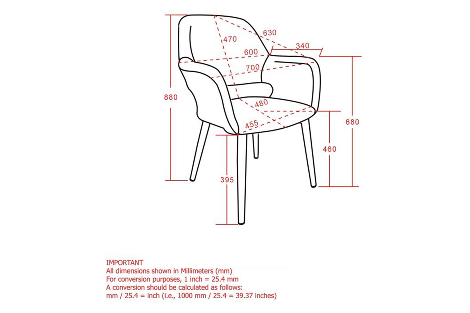 Worldwide Miranda Accent/Dining Chair - Gray/Walnut