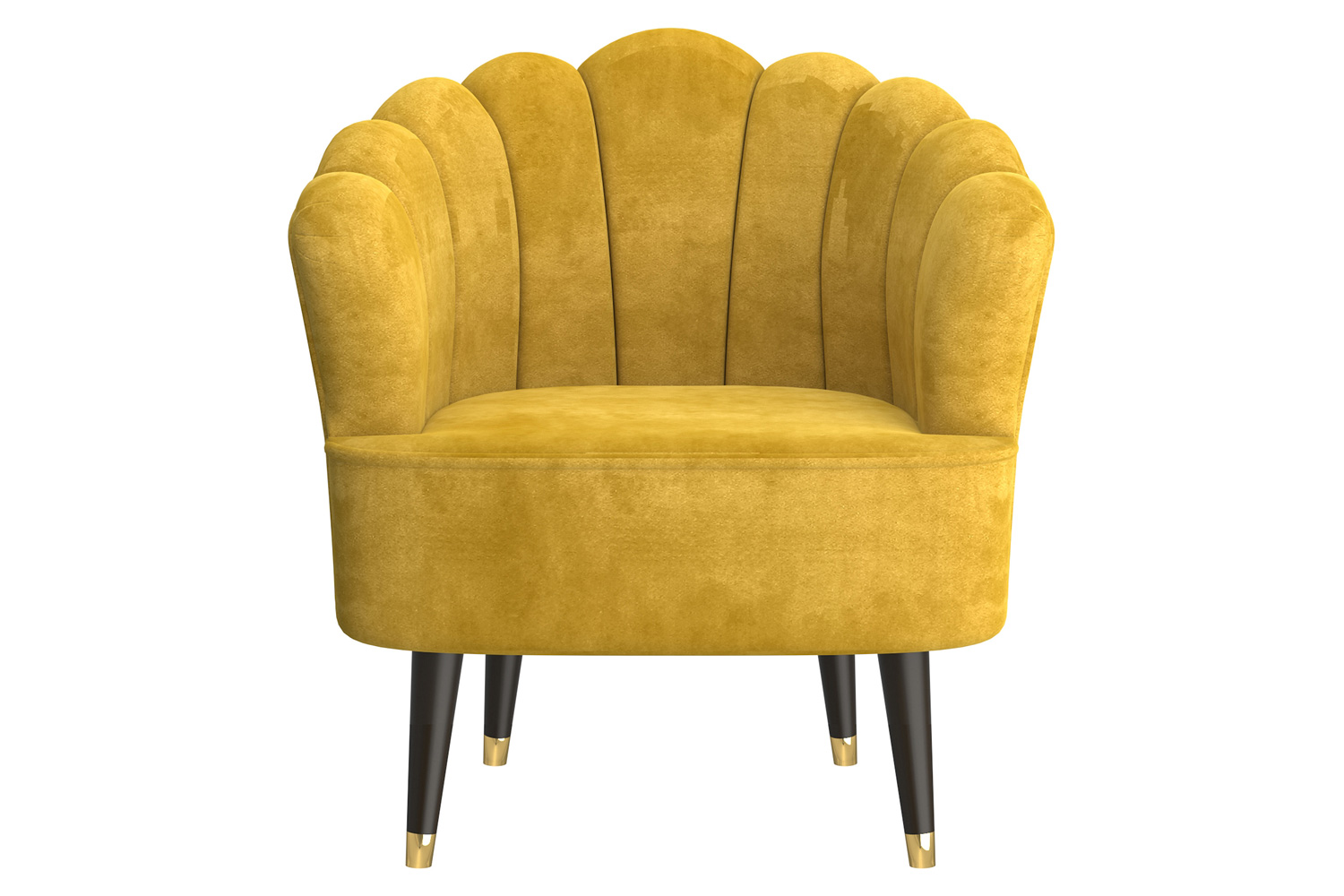 Worldwide Ezra Accent Chair - Mustard