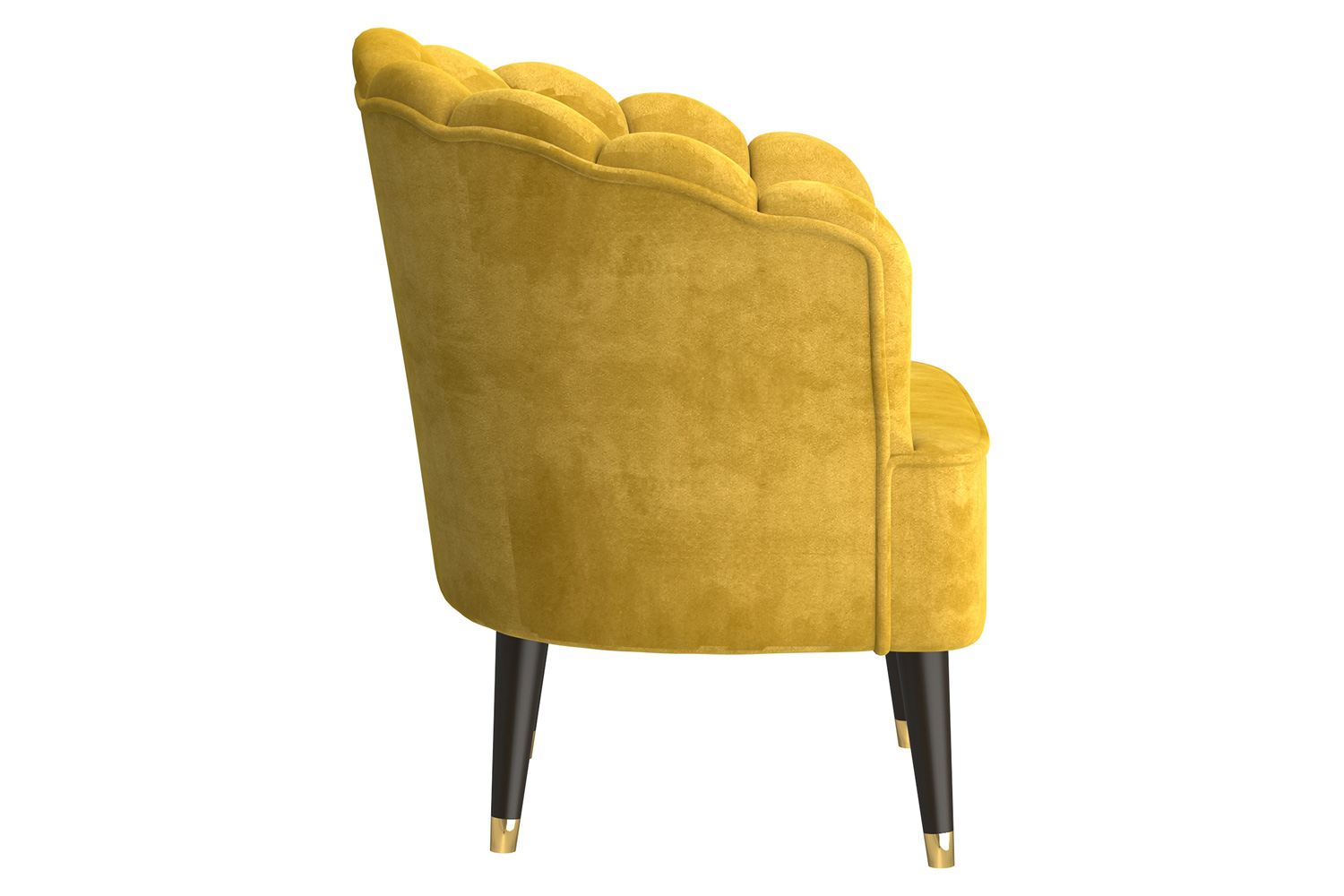 Worldwide Ezra Accent Chair - Mustard