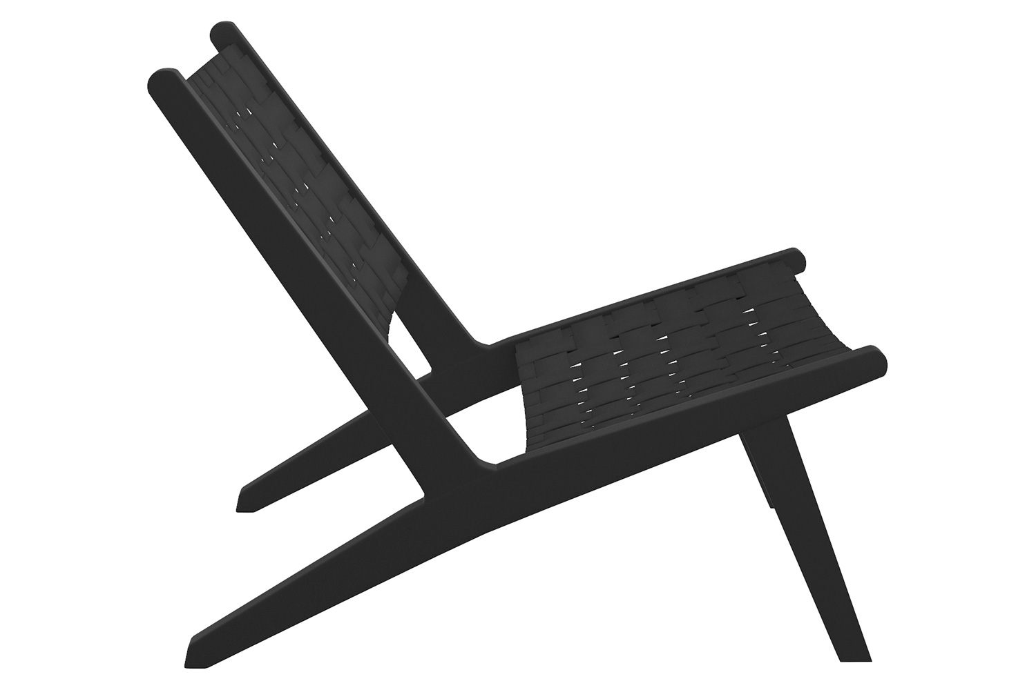 Worldwide Cyrus Accent Chair - Black/Black
