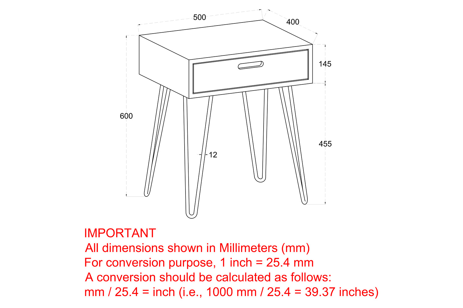 Worldwide - Jaydo Accent Table in Natural Burnt/Black