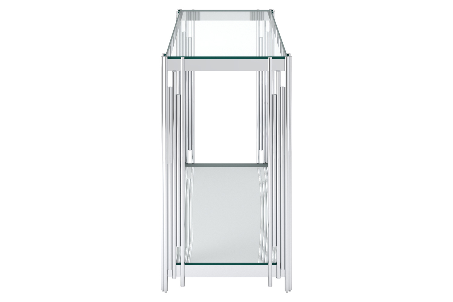 Worldwide Estrel Console Table - Silver