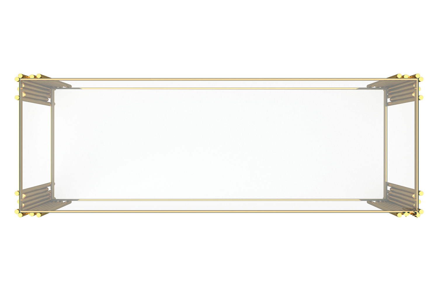 Worldwide Estrel Console Table - Gold