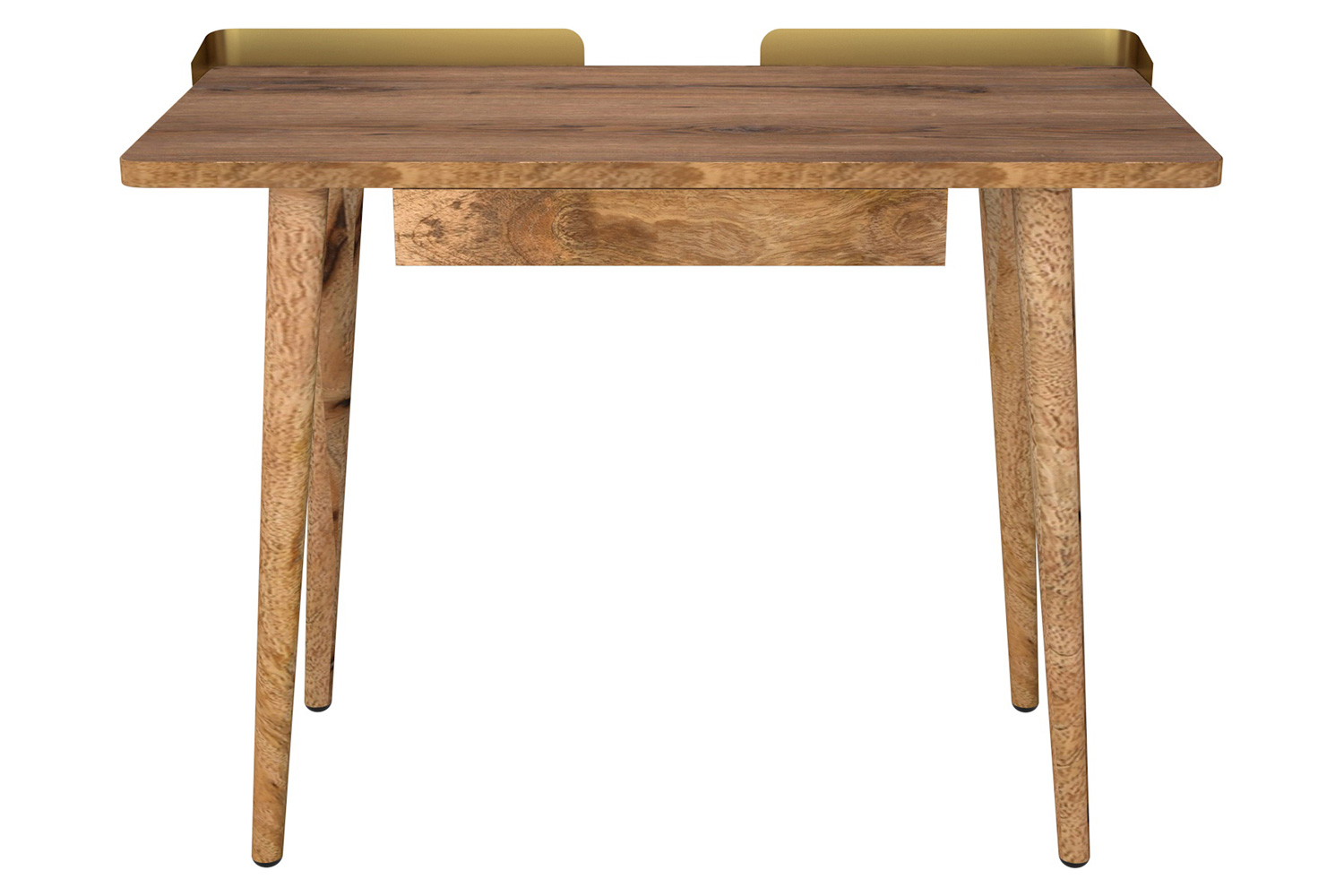 Worldwide Anand Desk - Natural/Aged Gold