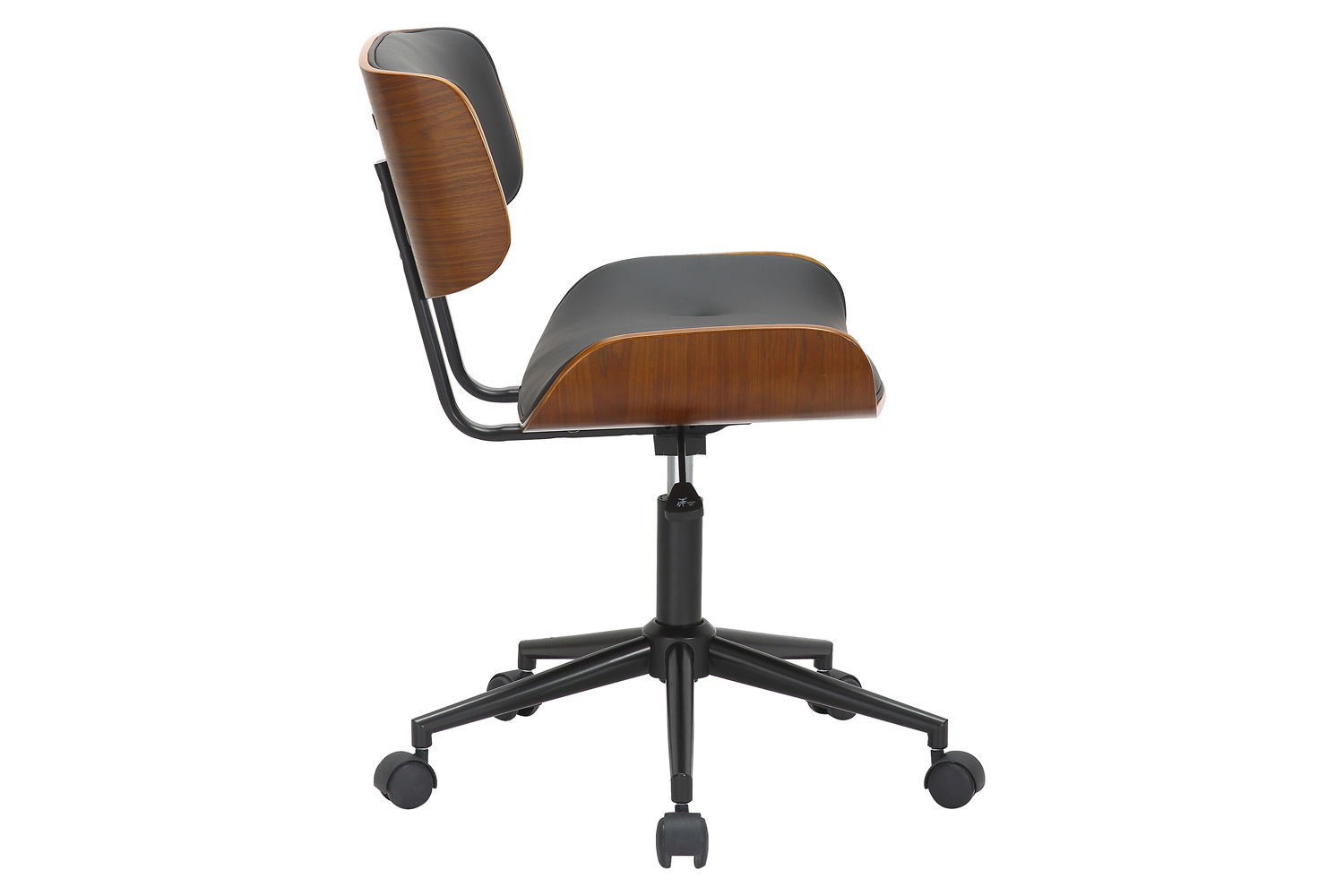 Worldwide - Loki Office Chair in Black/Walnut