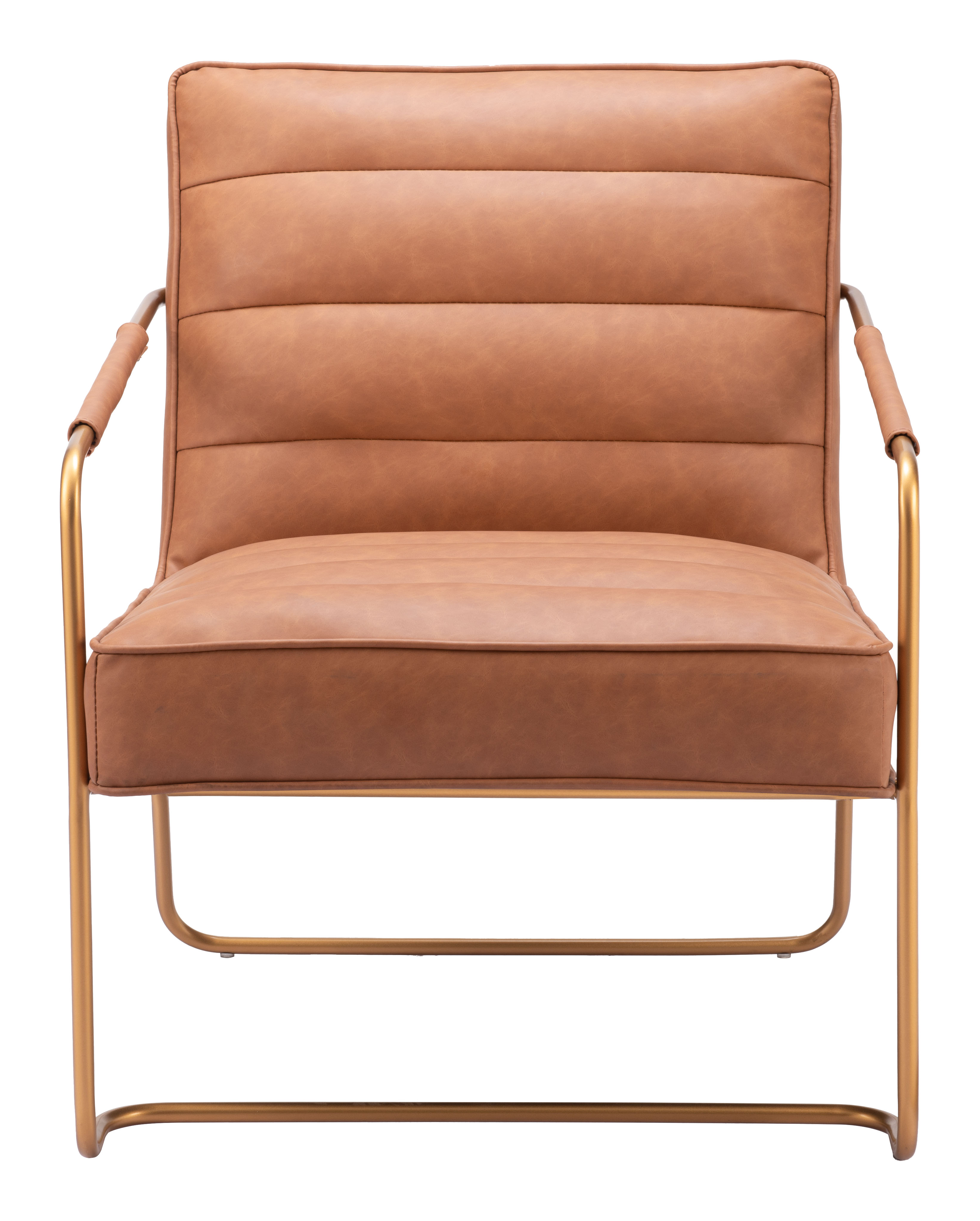 ZUO Dallas Accent Chair - Vintage Brown