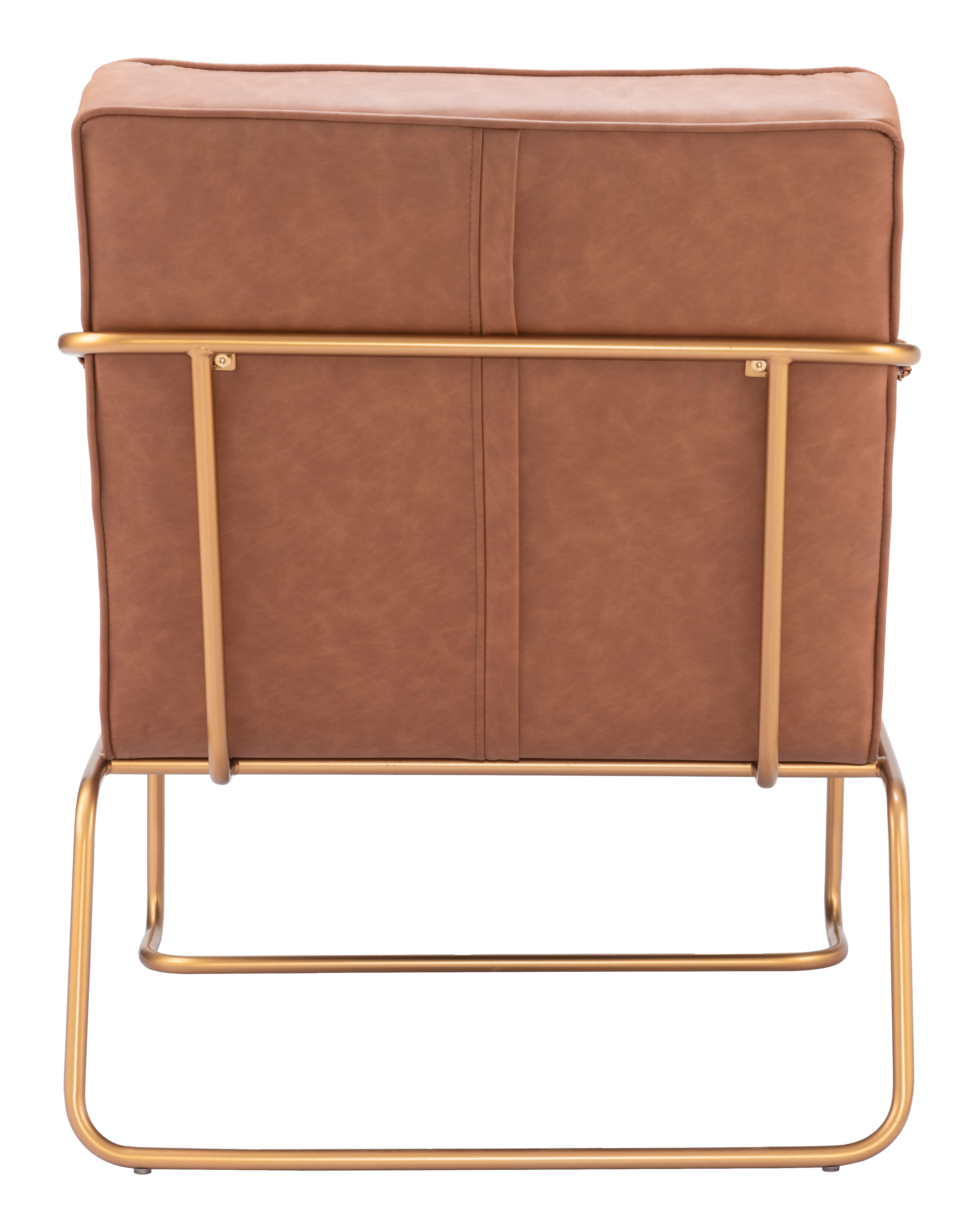 ZUO Dallas Accent Chair - Vintage Brown