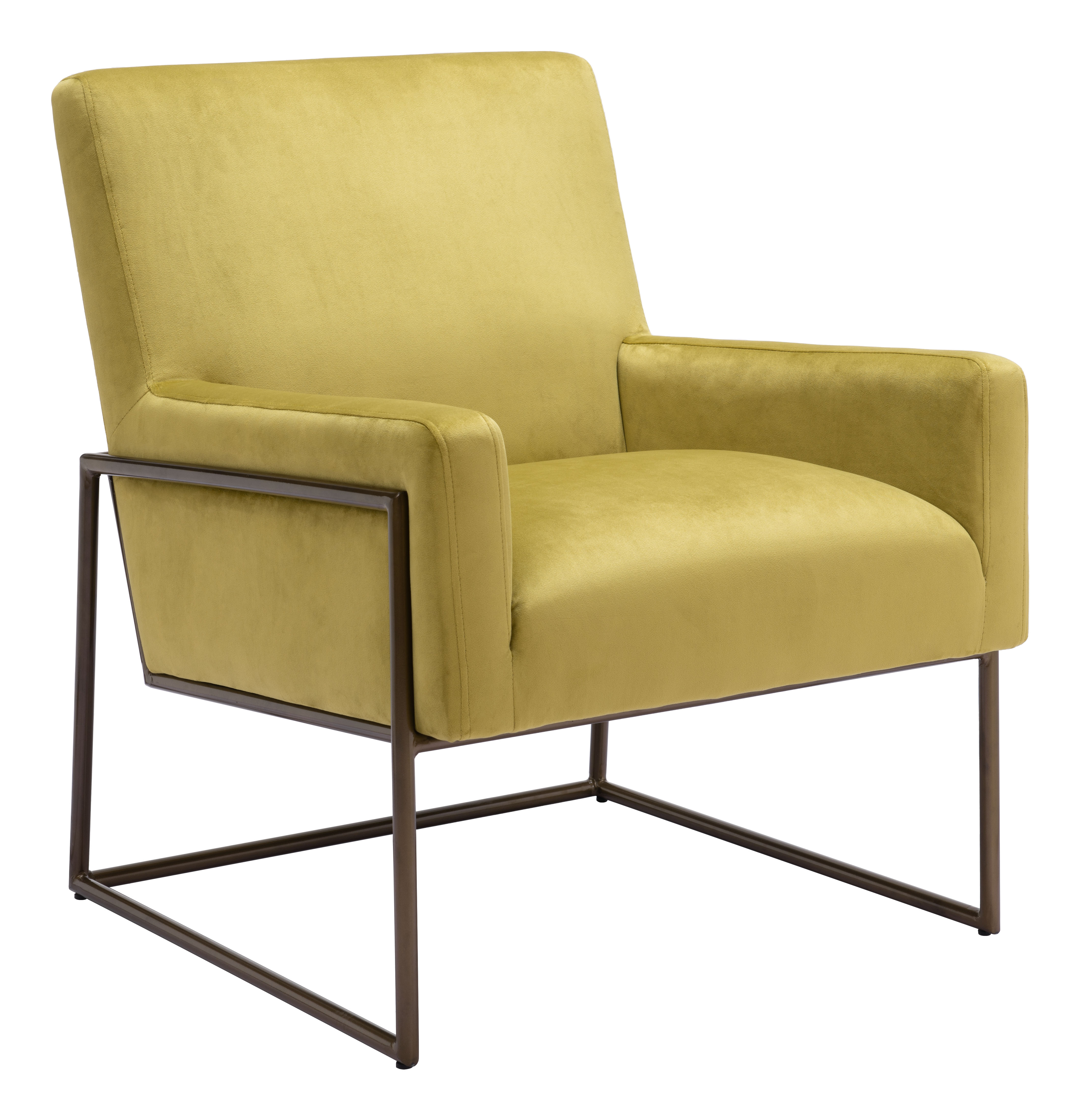 ZUO - New Accent Chair in Olive Green