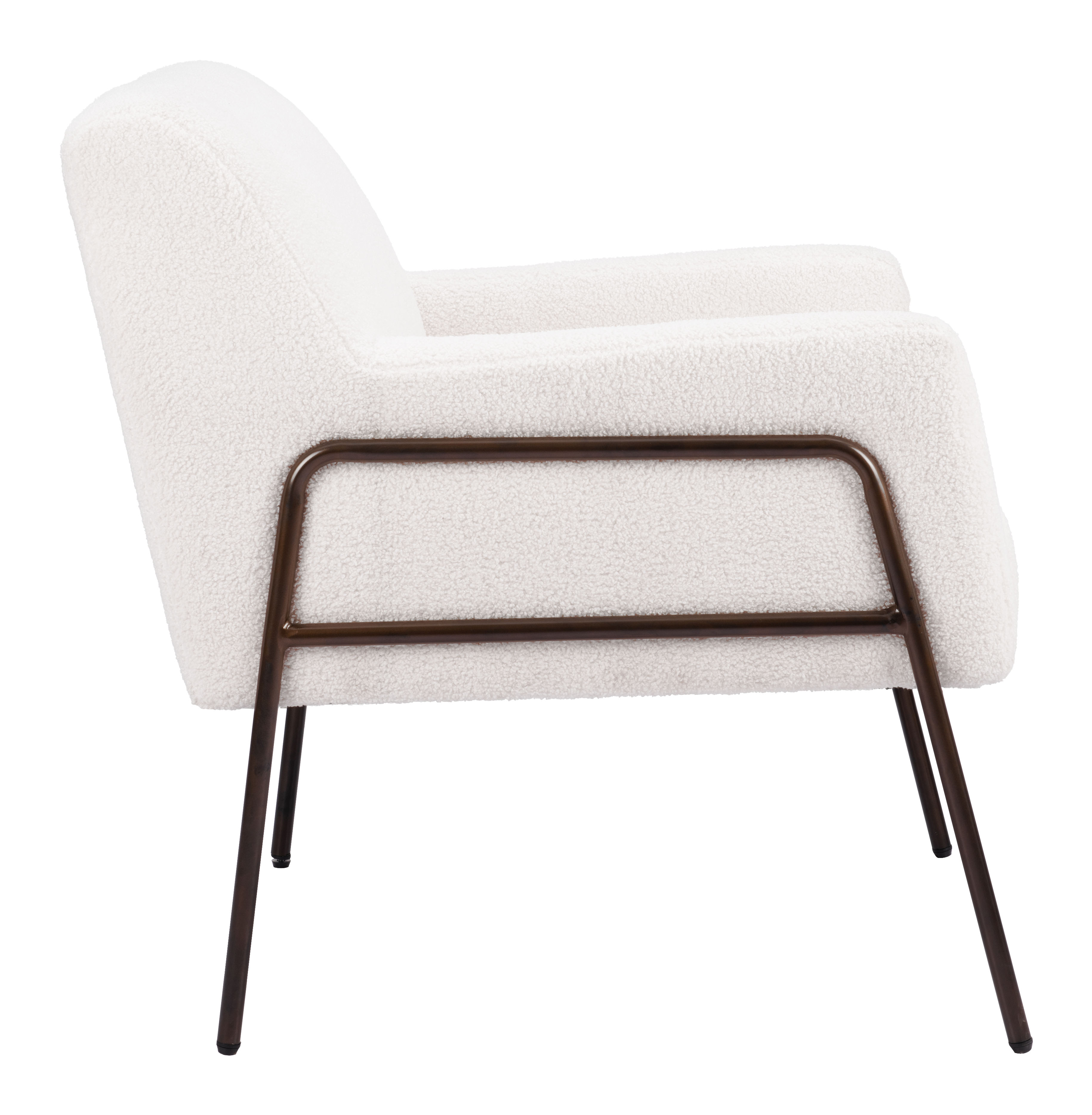 ZUO Charleston Accent Chair - Cream