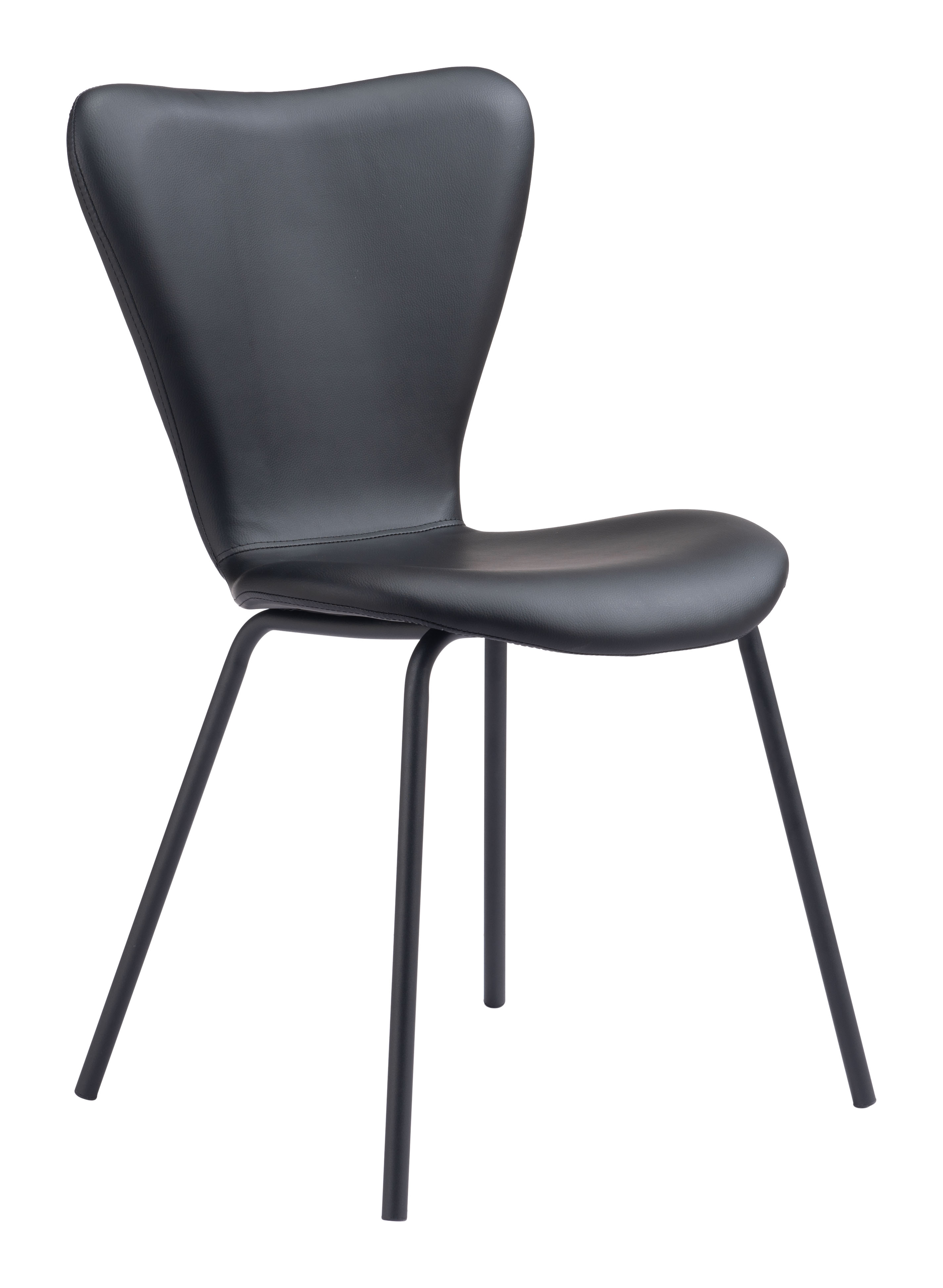ZUO Torlo Dining Chair (Set of 2) - Black
