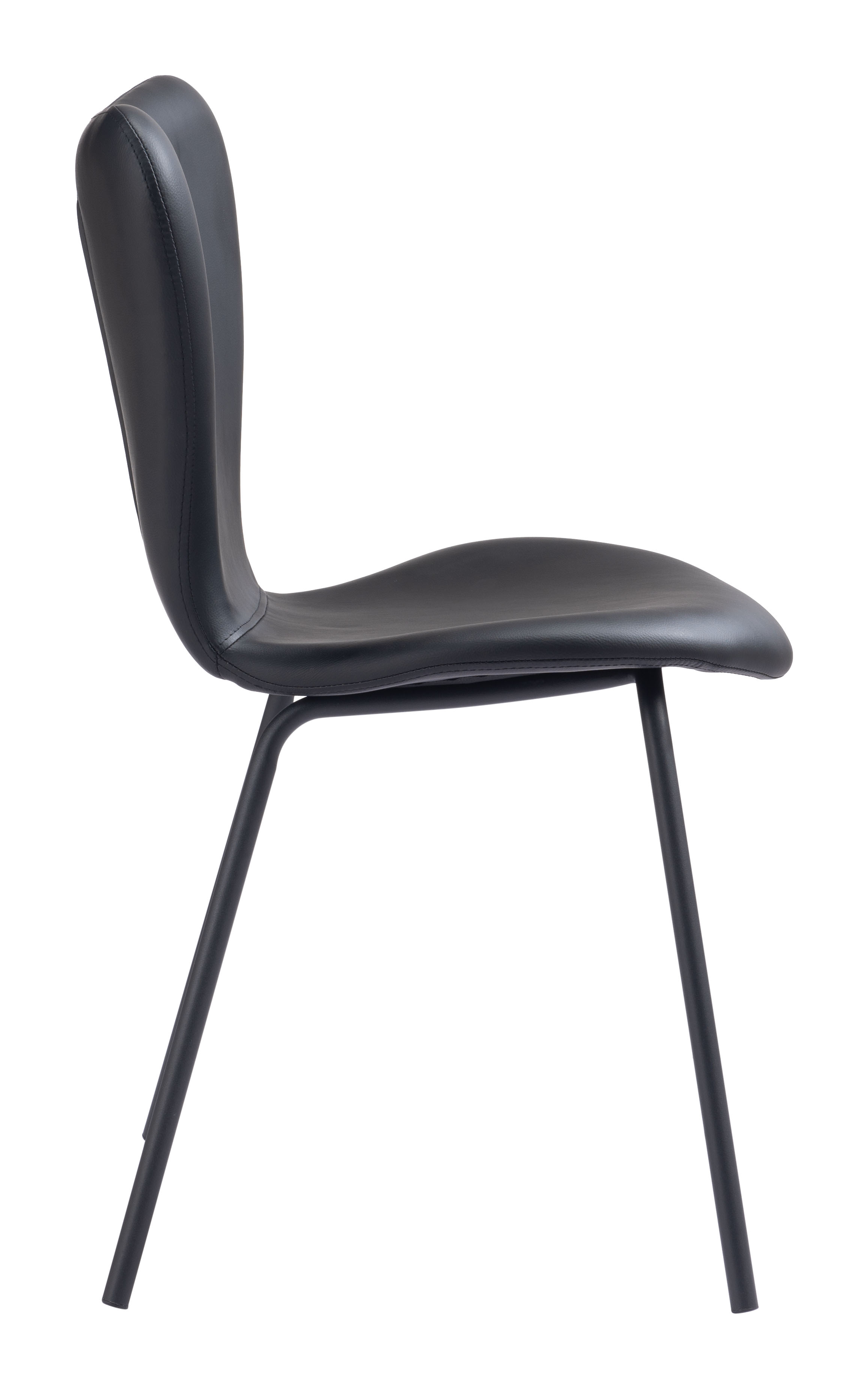ZUO Torlo Dining Chair (Set of 2) - Black
