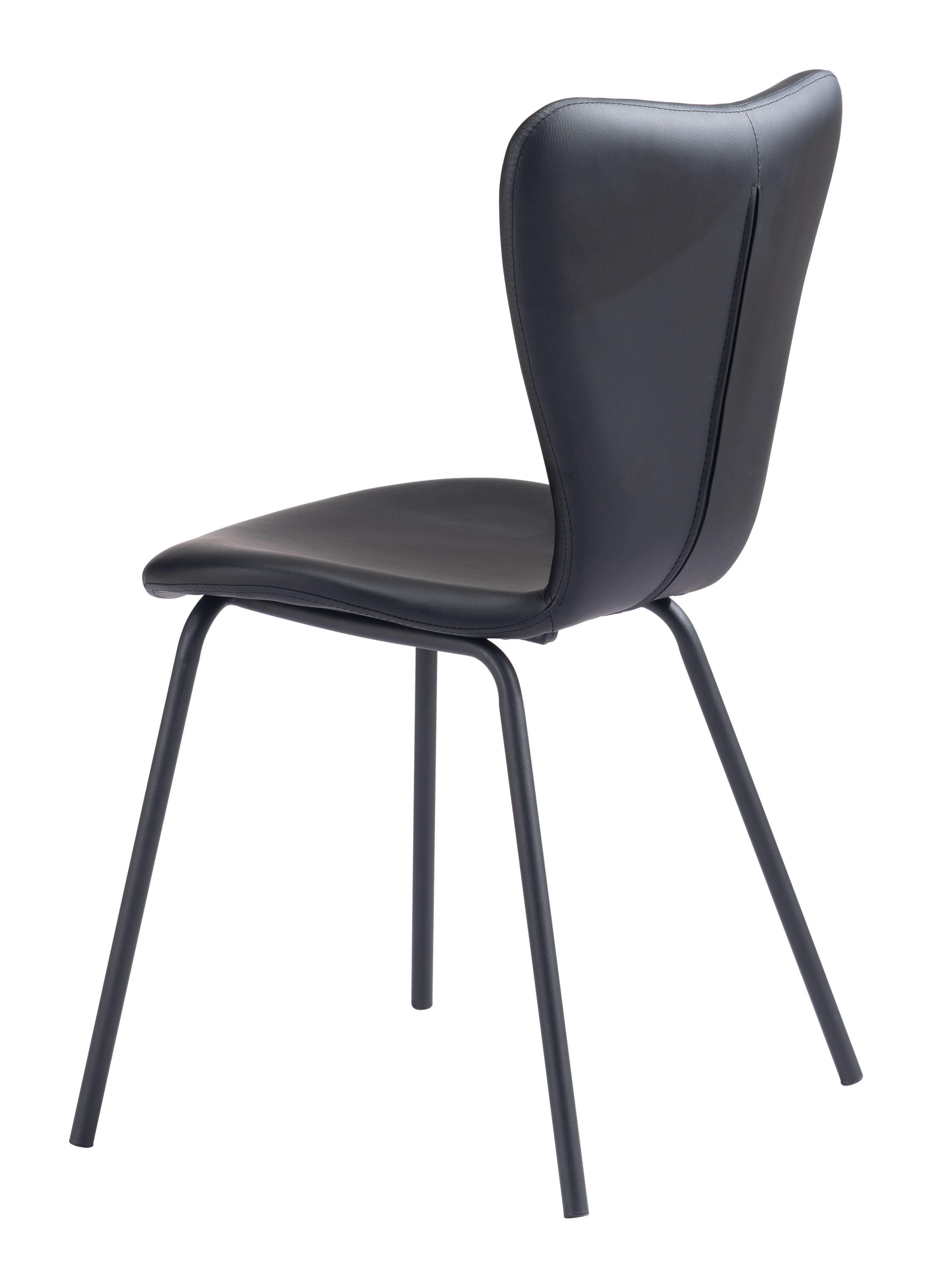 ZUO Torlo Dining Chair (Set of 2) - Black