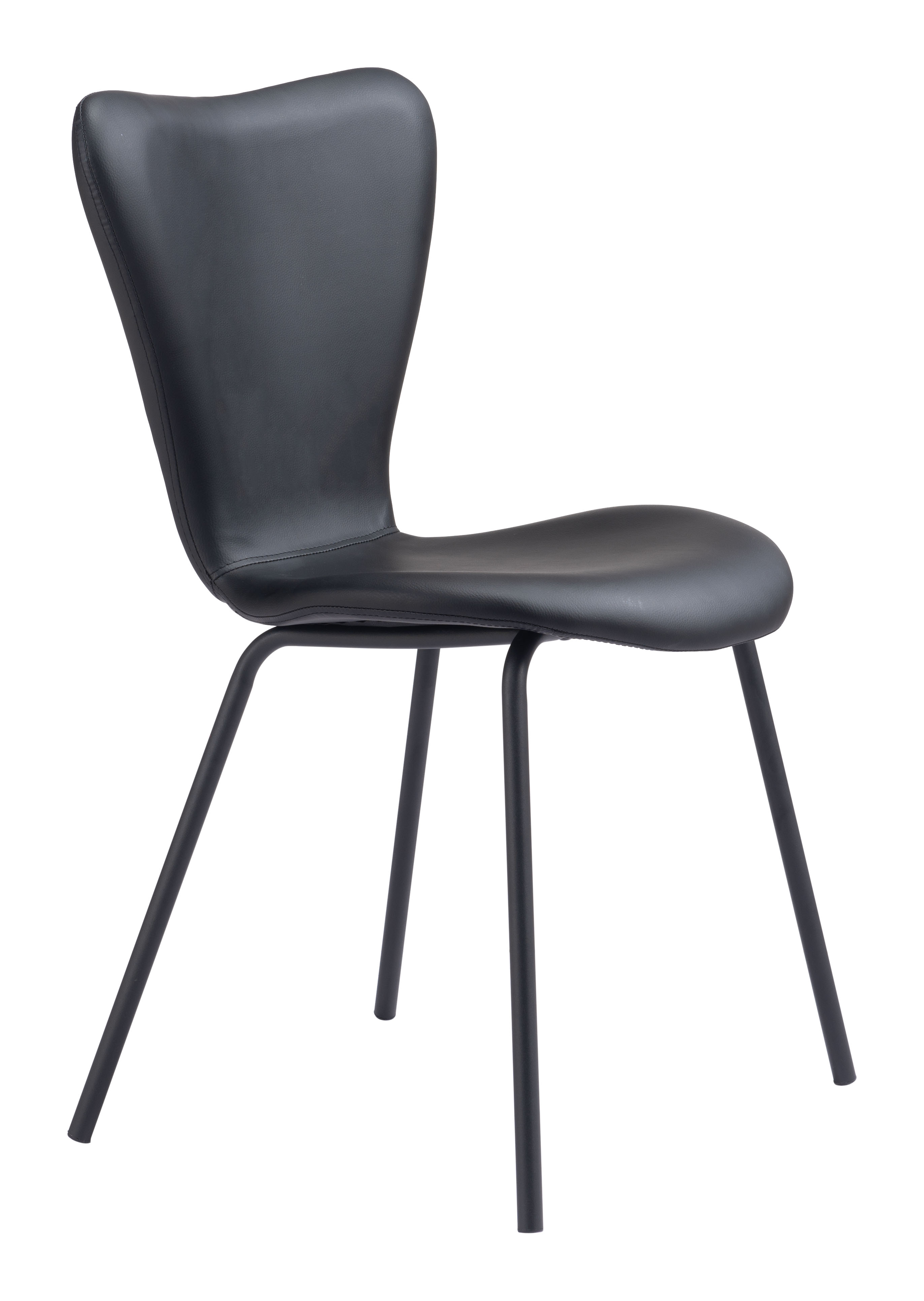 ZUO Torlo Dining Chair (Set of 2) - Black